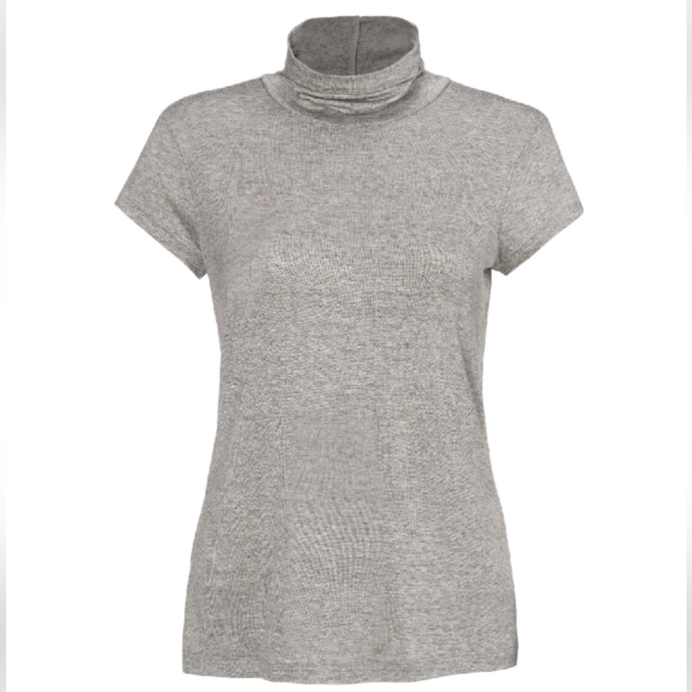 NWOT Cabi - Slinky Turtleneck in Heather Gray